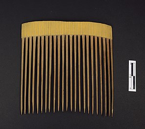 Bamboo comb of the Kanak people