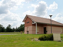 The town hall of Peyrelongue-Abos