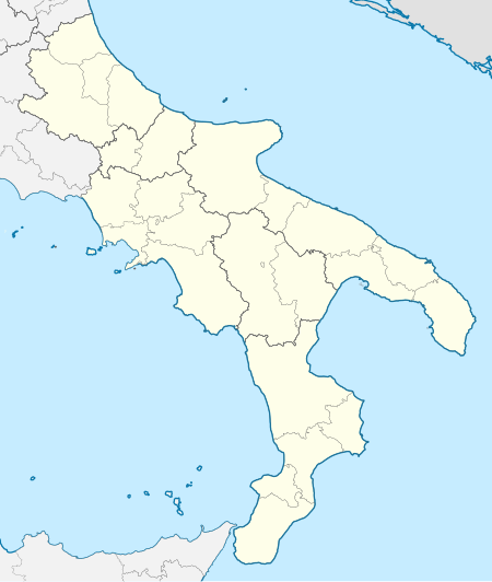 Mappa di localizzazione: Italia meridionale