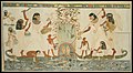 Image 28Menna and Family Hunting in the Marshes, Tomb of Menna, c. 1400 BC (from Ancient Egypt)