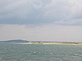 Tip of Plymouth Beach, with Duxbury in the distance