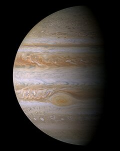 Jupiter, by NASA/JPL/Space Science Institute