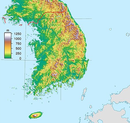 태백산맥의 산과 고개 및 인근 도시