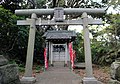 沖ノ島公園内の沖ノ島宇賀大明神社