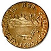 Vermont coppers, obverse
