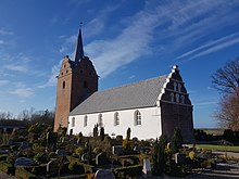 Die Visby Kirke im Nordwesten von Visby