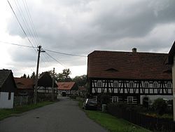 Timber framed houses