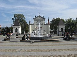 Baroque Basilica of the Assumption at the Market Square