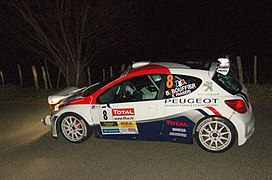 Rallye Lyon-Charbonnières 2010 (spéciale nocturne).