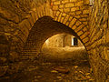 Dans le fort du Bois-d'Oye, dans le casernement d'origine. Photo mars 2011.