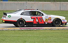 The 76 car at the 2014 Gardner Denver 200 with Tommy Joe Martins driving.