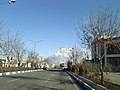 یک خیابان فرعی در فاز ۲ اندیشه