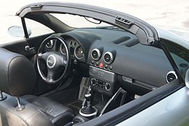 Interior do Audi TT Roadster