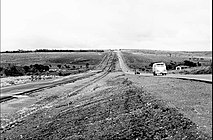 Urbanização da Estrada Parque Taguatinga - EPTG. Fonte: ArPDF, 1966.