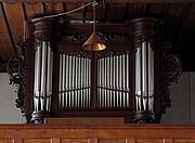 1747 fertiggestellte Orgel in der protestantischen Kirche in Balbronn