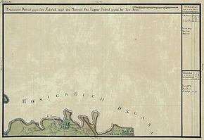 Zădăreni în Harta Iosefină a Banatului, 1769-72