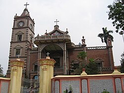 Bandel Church, founded in 1599, by the Portuguese, the oldest place of Christian worship in Bengal