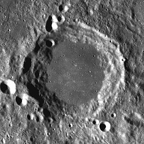 Снимок зонда Lunar Reconnaissance Orbiter.