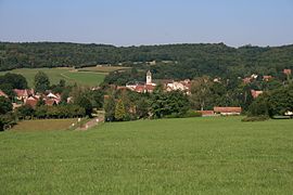 Vue générale du village.