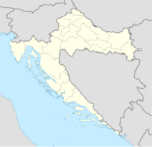 2020–21 Croatian Second Football League is located in Croatia
