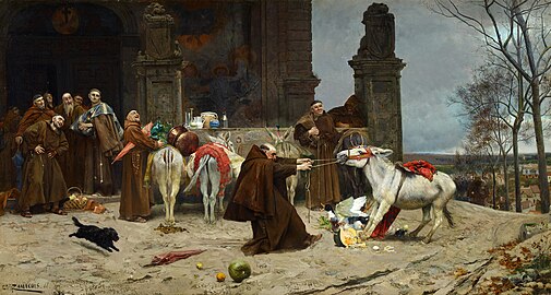 Return to the Convent, 1868