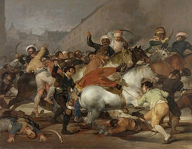 The Second of May 1808, by Francisco Goya
