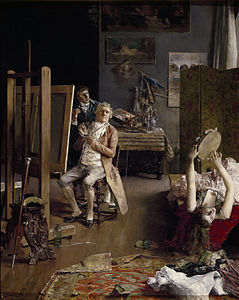 In the Painter's Studio