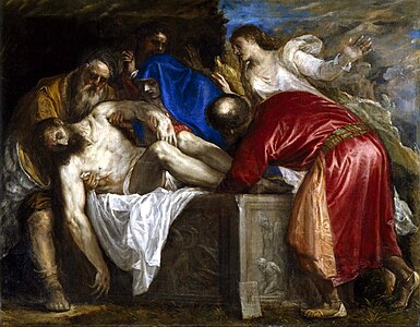 The Entombment, by Titian