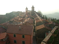 Fosdinovo seen from Castello Malaspina