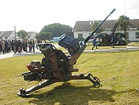 HS.661 on display at GADA 601 barracks