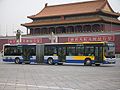 1路2006至2012年使用的DD6181S02型后置柴油铰接车