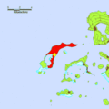 Posizione dell'isola Hunga.