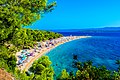 Image 25Zlatni Rat beach on the Island of Brač is one of the foremost spots of tourism in Croatia. (from Croatia)