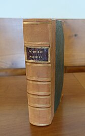 примерак из 1790. „Елементи хемије у систематском реду који садржи сва модерна открића”