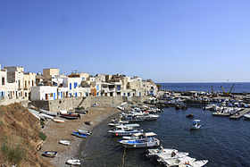 Le port de Marettimo.