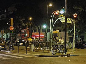 Entrée Guimard.