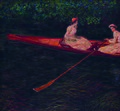Canoë sur l'Epte, par Claude Monet (1890), Musée d'Art de São Paulo.
