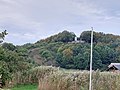 Blick vom Baaber Bollwerk auf die Ausflugsgaststätte Moritzburg