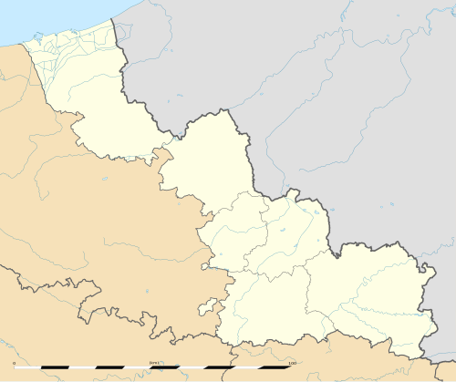 Bataille de Raismes is located in Nord