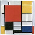 Image 35Piet Mondrian, Composition en rouge, jaune, bleu et noir (1921), Gemeentemuseum Den Haag (from Painting)