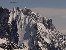 Vue du versant sud-ouest de la pointe Baretti.