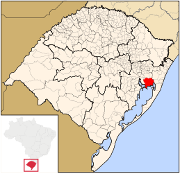 Viamão – Mappa