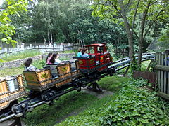 Runaway Mine Train à Alton Towers