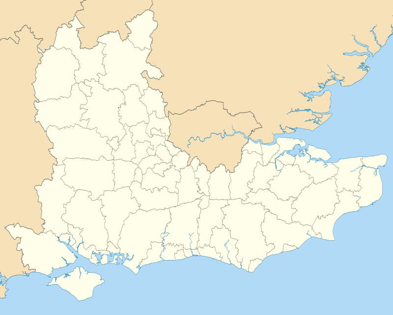 1920–21 Sussex County Football League is located in South-east England