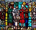 Detail from the "Baptism Window"