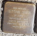 Stolperstein von Bettina Simon