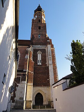 Vue aérienne de la basilique.