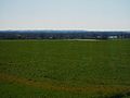 Offlumer See und Windkraftanlagen auf den Baumbergen