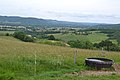 Paysage de la moyenne vallée de l'Hers, près de Viviès.