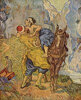 The good Samaritan, after Delacroix by Van Gogh, 1890